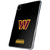 NFL Washington Commanders Black Background iPad Pro 11in (2024) Clear Case